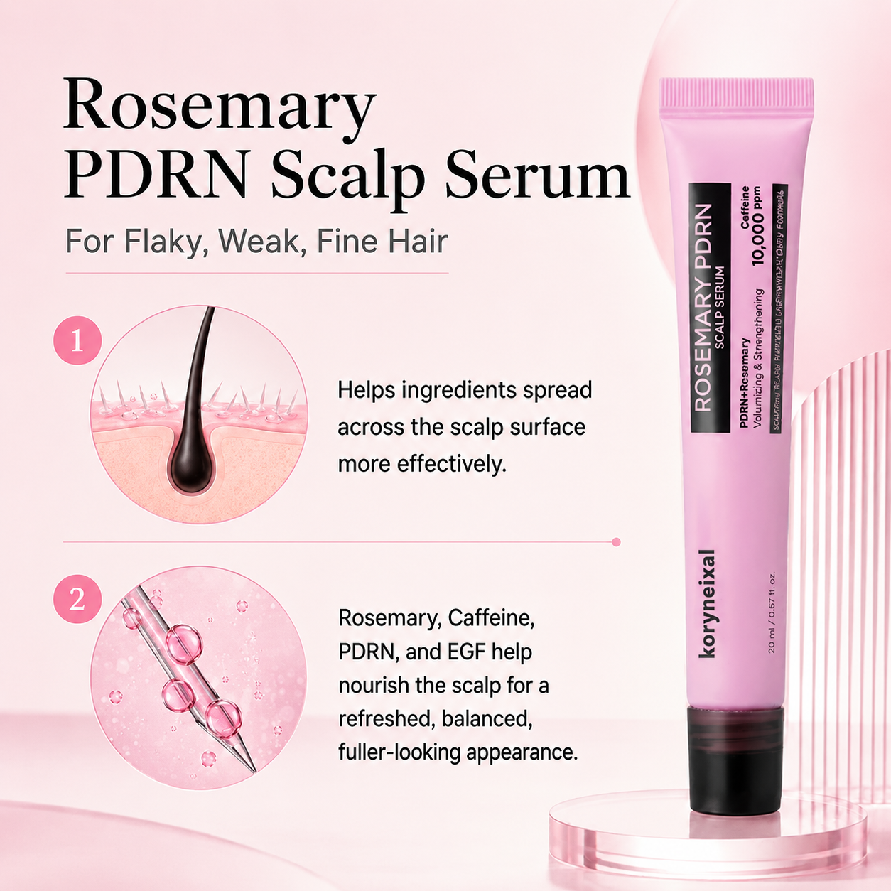 keroynexial Botanical Scalp Renewal Serum