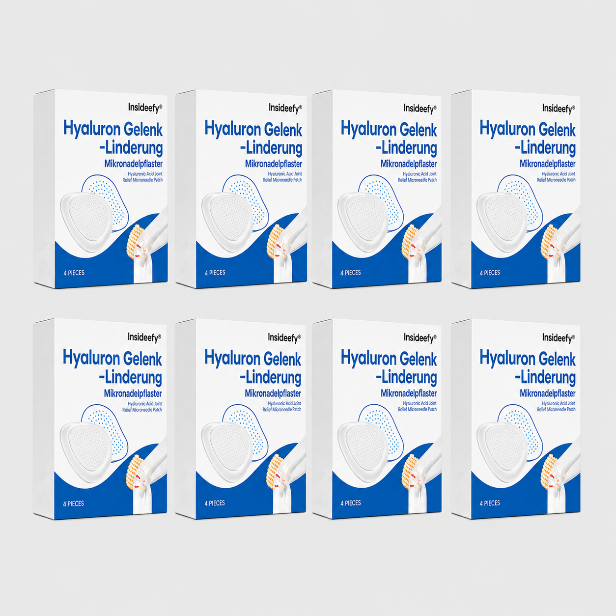 ✨Insideefy® Hyaluron Gelenk-Linderung Mikronadel-Pflaster