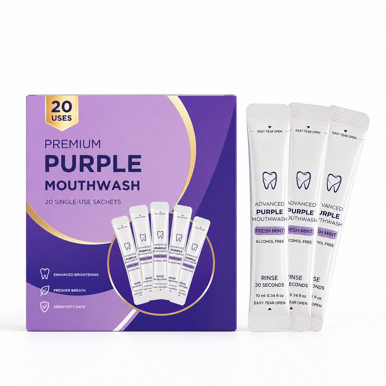 Purple Mouthwash Color Correct Your Smile