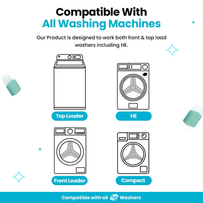 Powerful Washer Deep Cleaner Tablets 💦