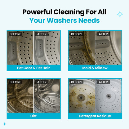 Powerful Washer Deep Cleaner Tablets 💦