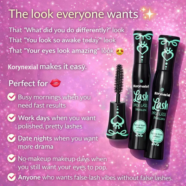 ✨ Korynexial False Lash Mascara - Want to transform your eyes in an instant? 👁️