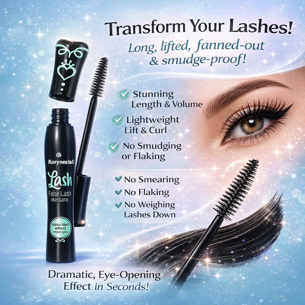 ✨ Korynexial False Lash Mascara - Want to transform your eyes in an instant? 👁️