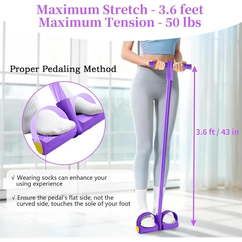 2026 latest 8-Tube Pedal Resistance Device - Detachable And Adjustable Pedal Resistance Device💪