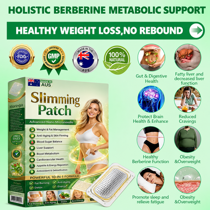 New 2026 Upgrade:  Berberine 6-in-1 Nano Microneedle 𝖯𝚊𝗍𝖼𝗁 with Science-Backed Formula