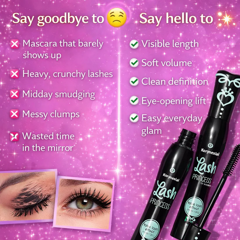 ✨ Korynexial False Lash Mascara - Want to transform your eyes in an instant? 👁️