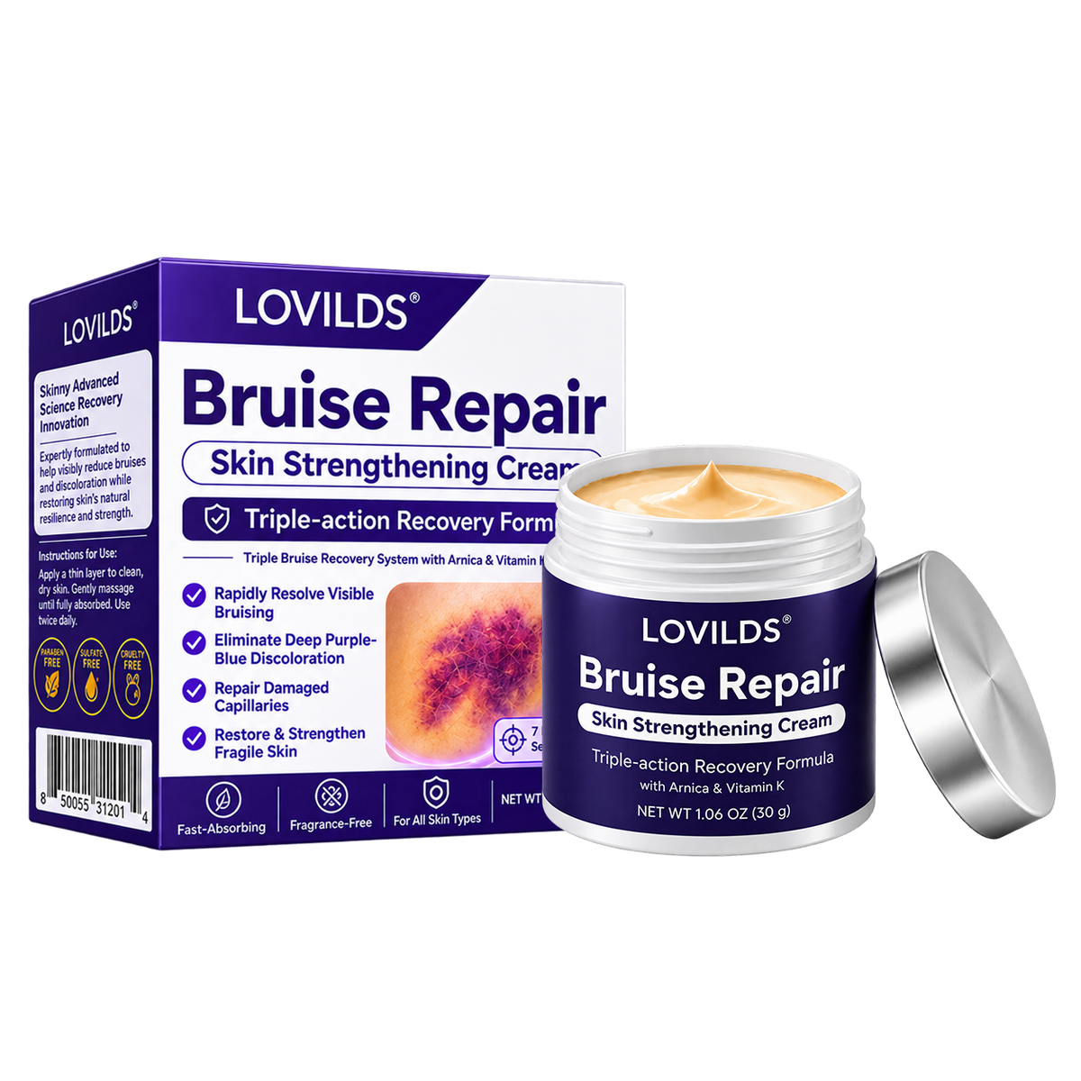 👨‍⚕️Over 100,000 units sold💕 - LOVILDS® cream to repair bruises and strengthen the skin