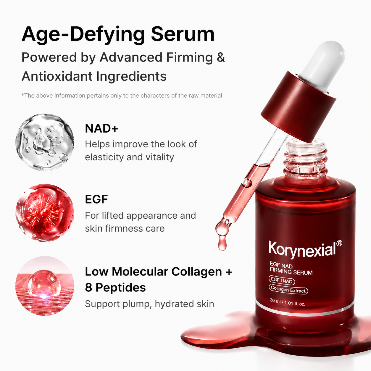 NAD  EGF Firming Serum | Visibly Smooth Fine Lines & Bring Back Plump Youthful Radiance