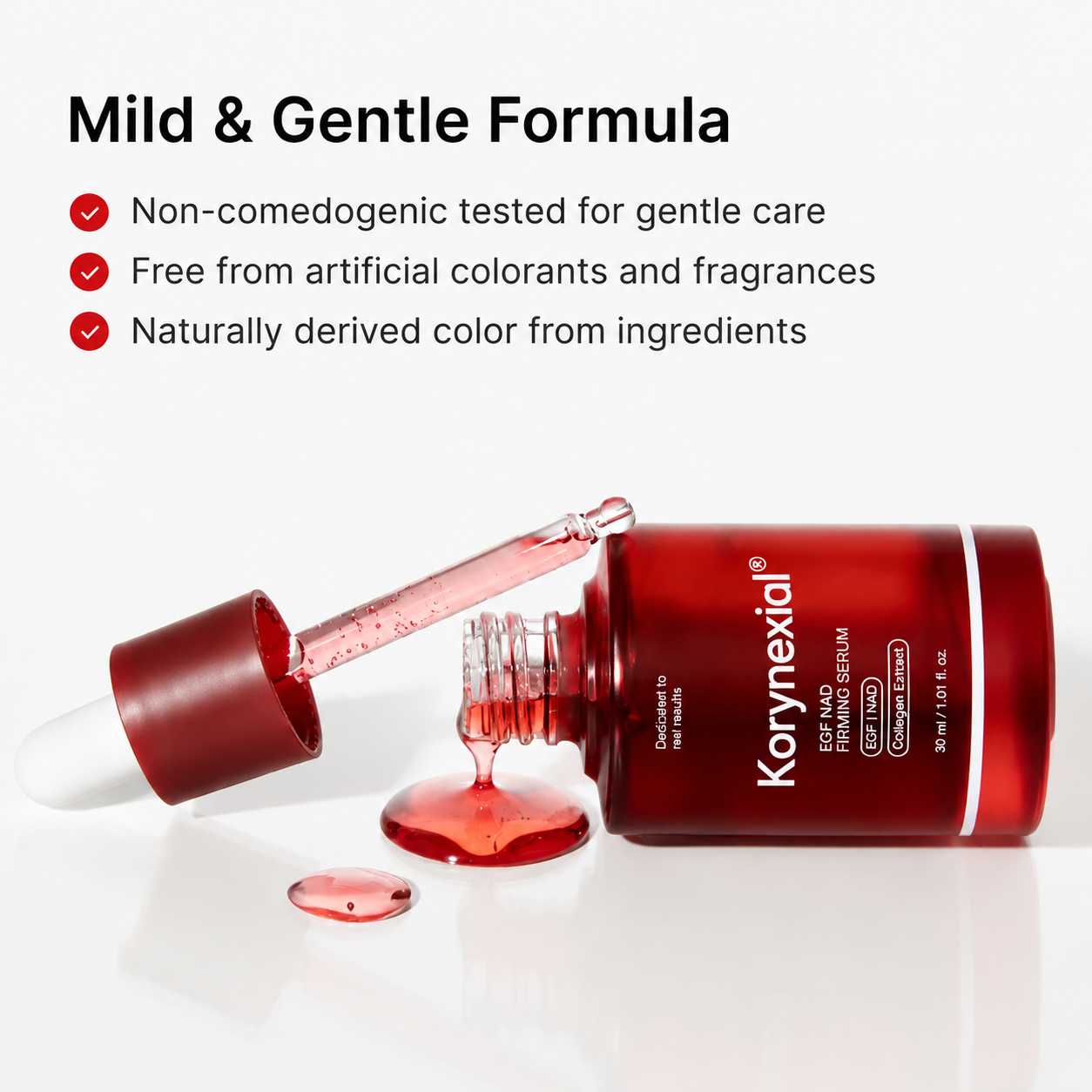 NAD  EGF Firming Serum | Visibly Smooth Fine Lines & Bring Back Plump Youthful Radiance
