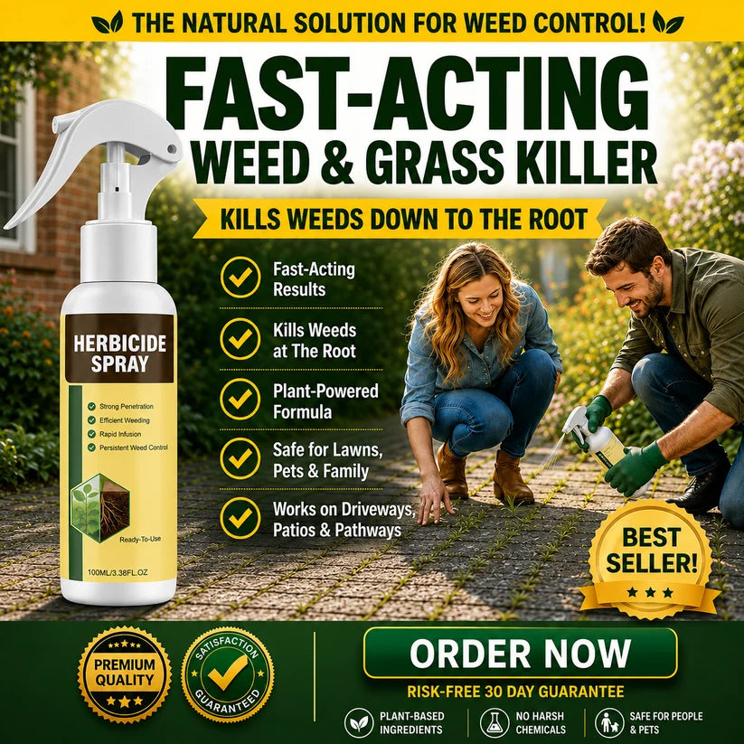 🔥Last Day Promotion 68% OFF🔥2026 Fast-Acting Natural Weed & Grass Killer Spray