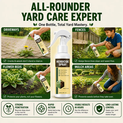 🔥Last Day Promotion 68% OFF🔥2026 Fast-Acting Natural Weed & Grass Killer Spray