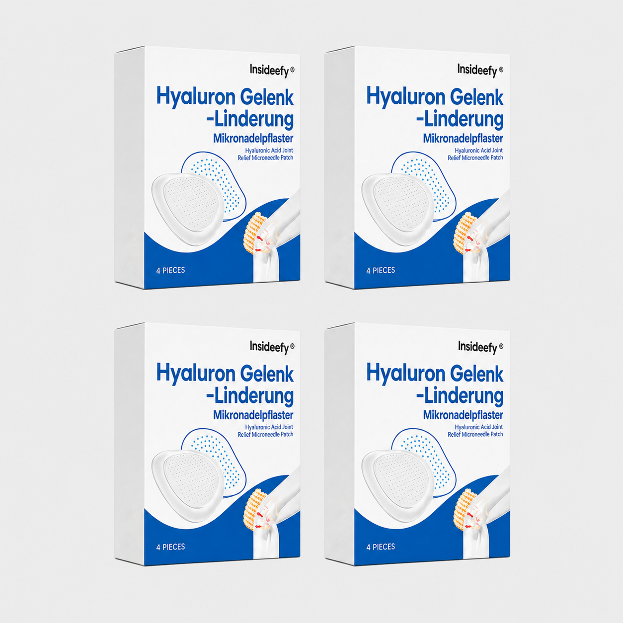 4 Boxen - 💧 32Tage: Schmerzfrei