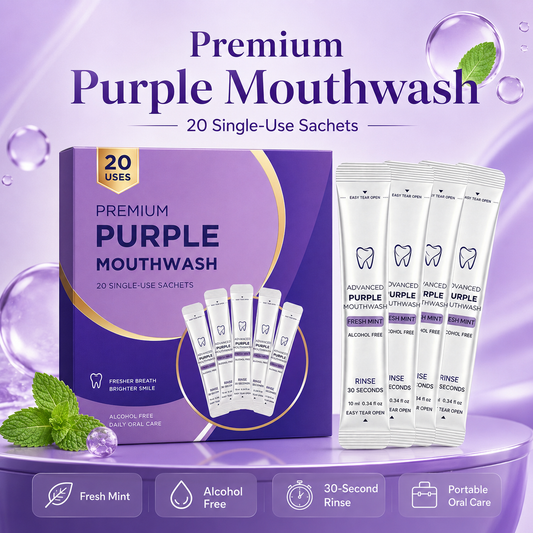 Purple Mouthwash  Color Correct Your Smile
