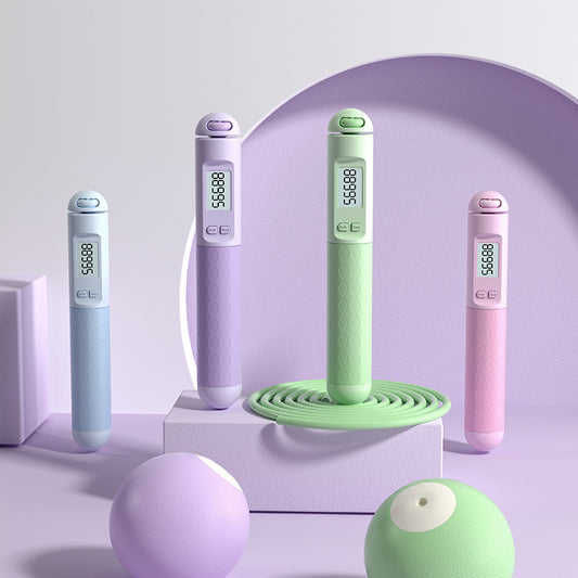 Chic Digital Jump Rope 💖 Power Up Every Workout