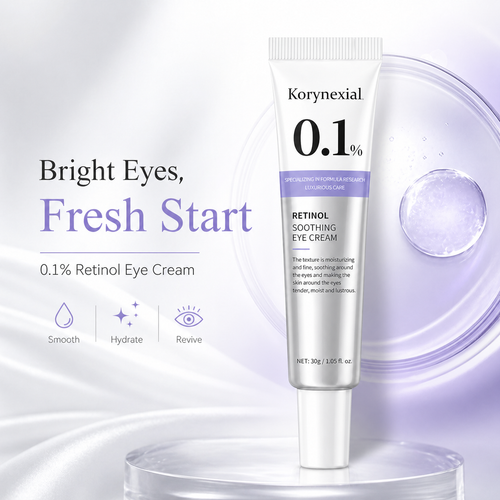 Wake Up Tired Eyes: How Korynexial Retinol Eye Cream Transforms Your Look 🌟👀