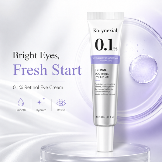 Wake Up Tired Eyes: How Korynexial Retinol Eye Cream Transforms Your Look 🌟👀