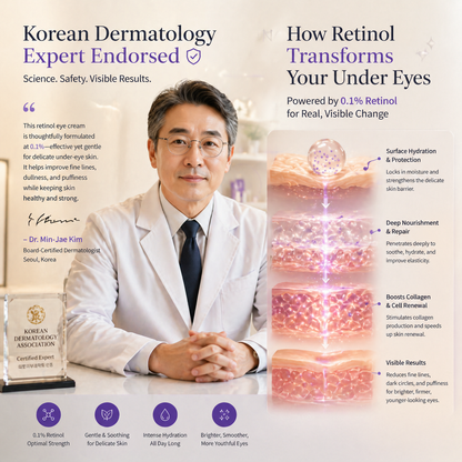Wake Up Tired Eyes: How Korynexial Retinol Eye Cream Transforms Your Look 🌟👀
