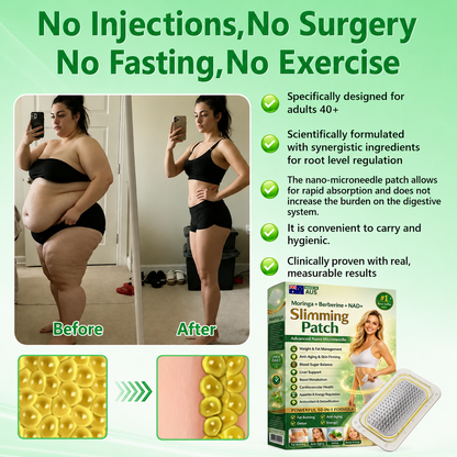 New 2026 Upgrade:  Berberine 6-in-1 Nano Microneedle 𝖯𝚊𝗍𝖼𝗁 with Science-Backed Formula
